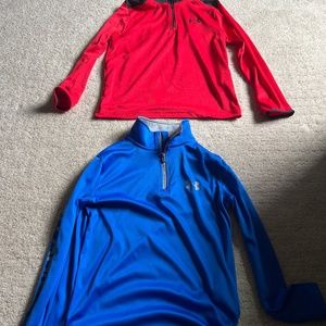 Under armor 1/4 zips